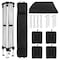Flash Furniture 10'x10' Black Pop Up Canopy Tent with Wheeled Case JJ-GZ1010PKG-BK-GG - alternate 9